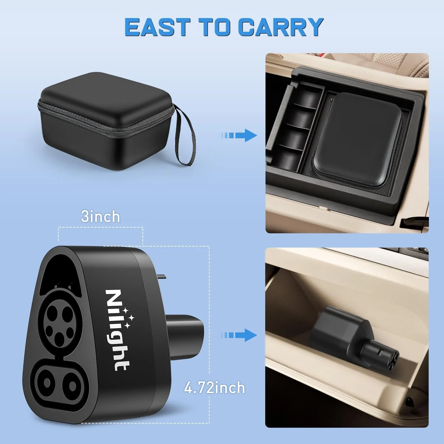CCS1 to Tesla EV Charge Adapter