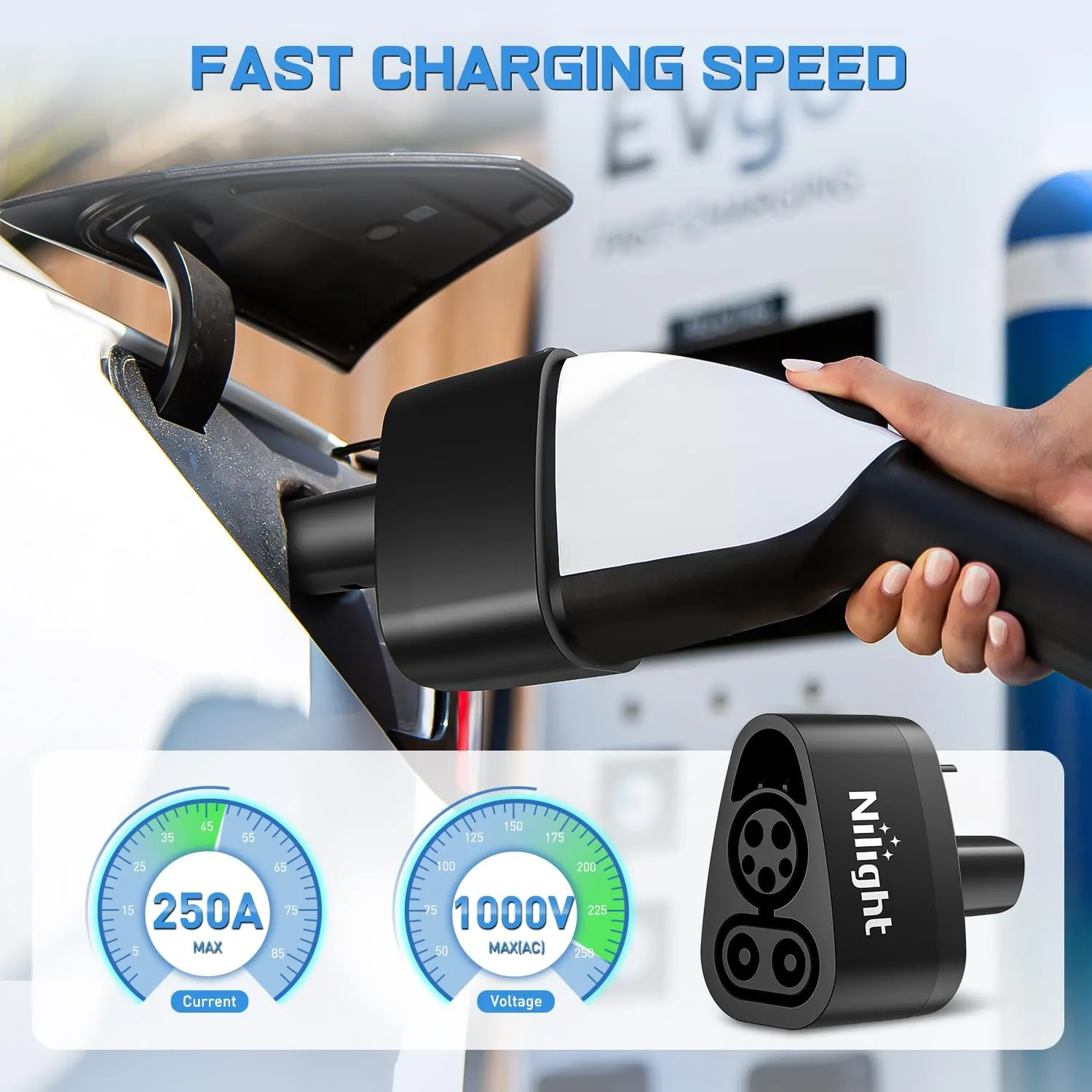 CCS1 to Tesla EV Charge Adapter