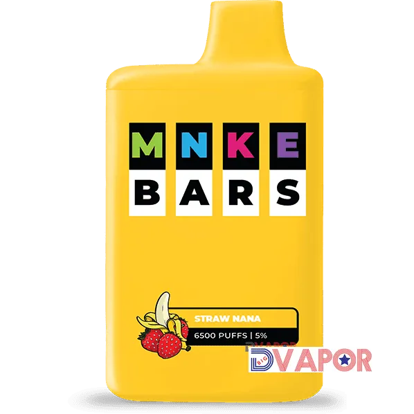 CLEARANCE MNKE Bar 16ml 6500 Puff 5% Rechargeable Disposable Vape