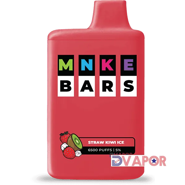 CLEARANCE MNKE Bar 16ml 6500 Puff 5% Rechargeable Disposable Vape