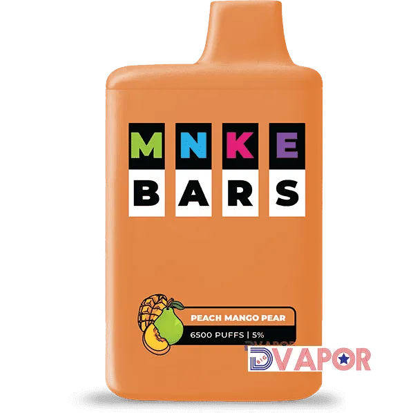 CLEARANCE MNKE Bar 16ml 6500 Puff 5% Rechargeable Disposable Vape