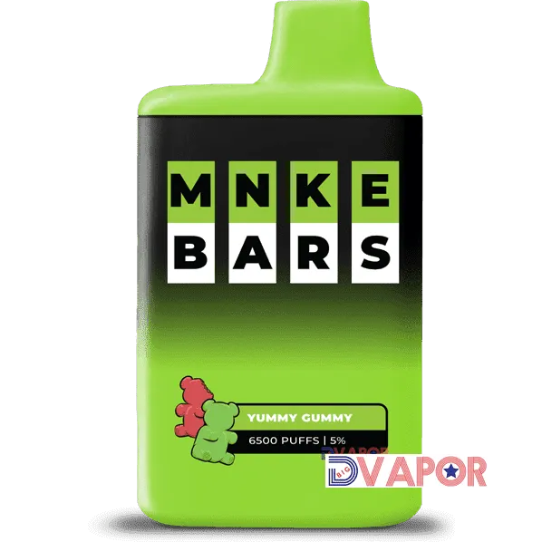 CLEARANCE MNKE Bar 16ml 6500 Puff 5% Rechargeable Disposable Vape
