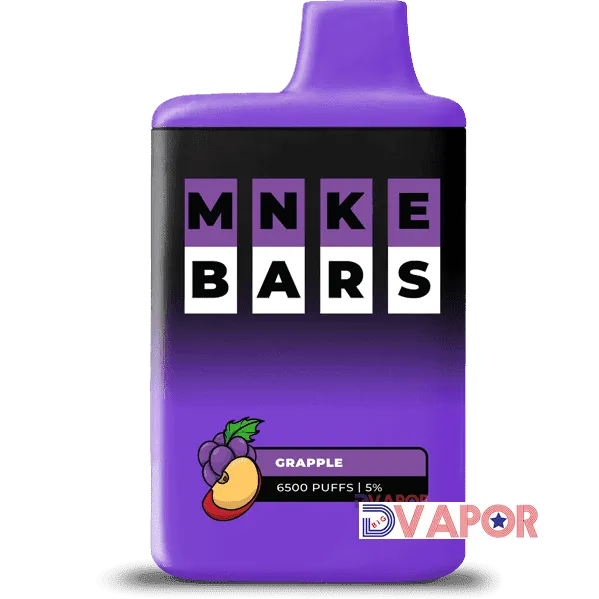CLEARANCE MNKE Bar 16ml 6500 Puff 5% Rechargeable Disposable Vape