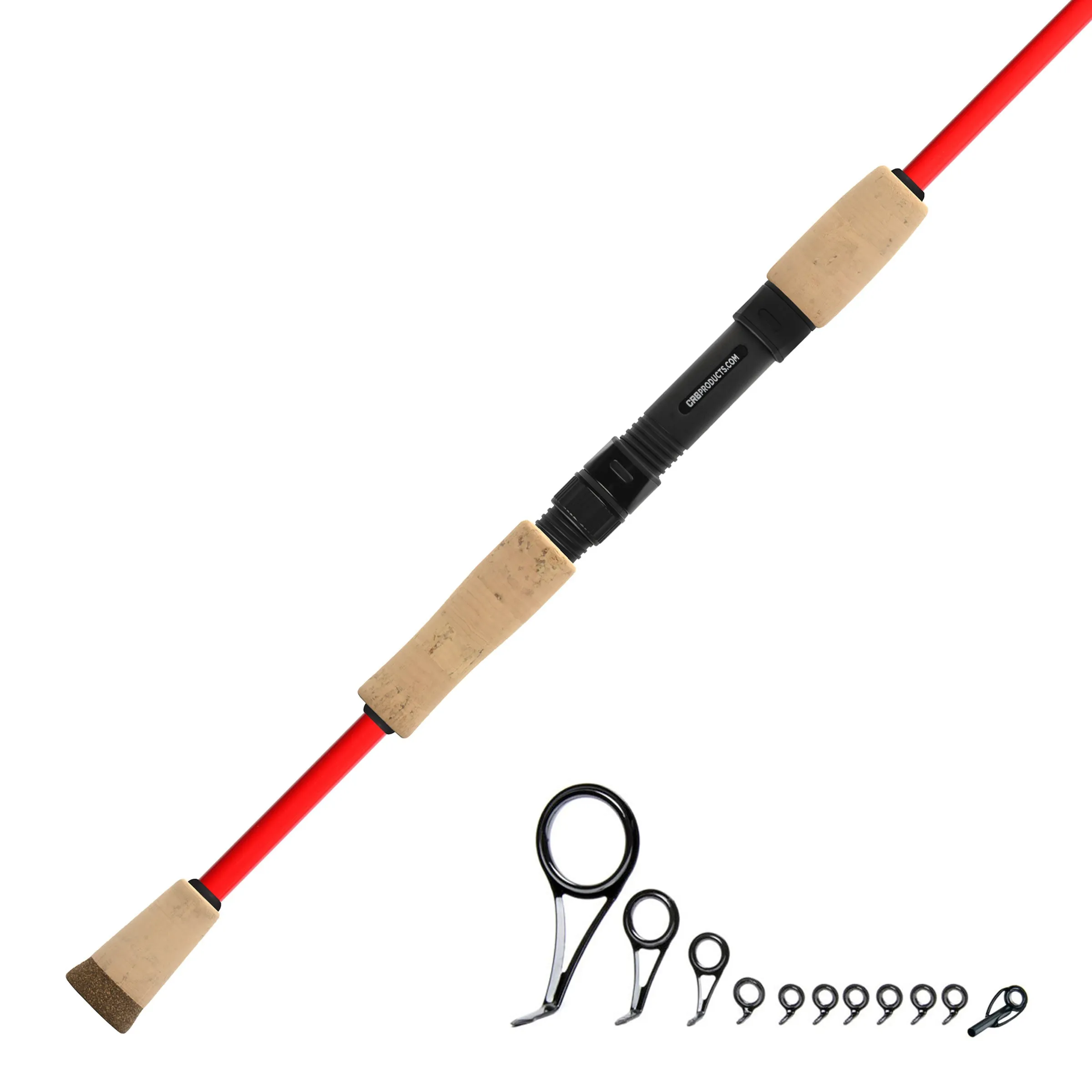 CRB 6'6" Med-Light Spinning Rod Kit IS661ML