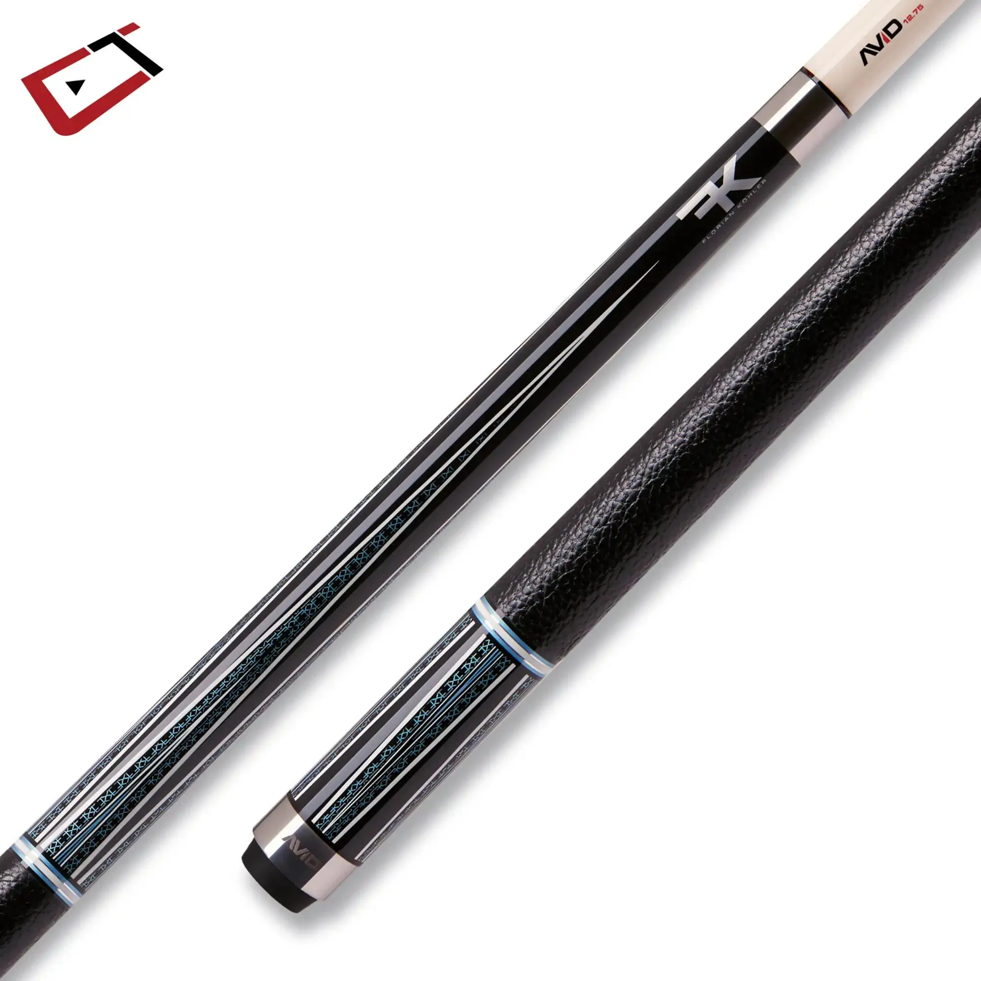CUETEC AVID OPT-X FK BLUE POOL CUE 12.25MM 19OZ