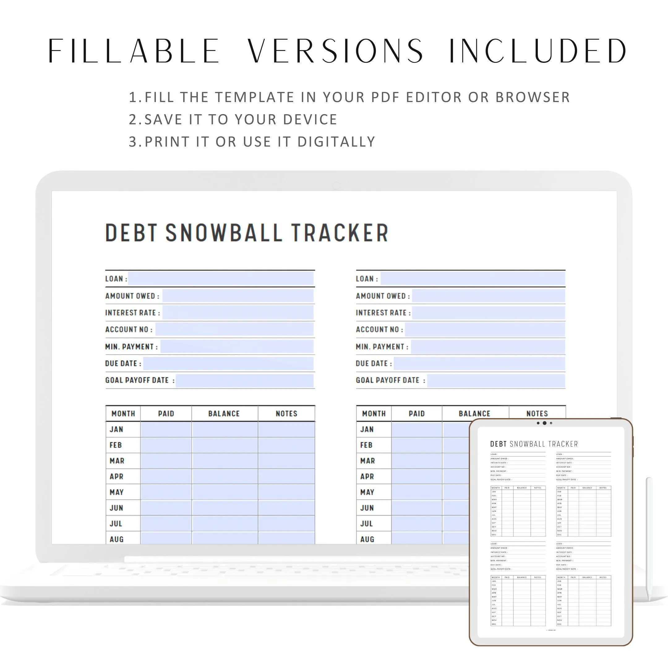 Debt Snowball Tracker - M055
