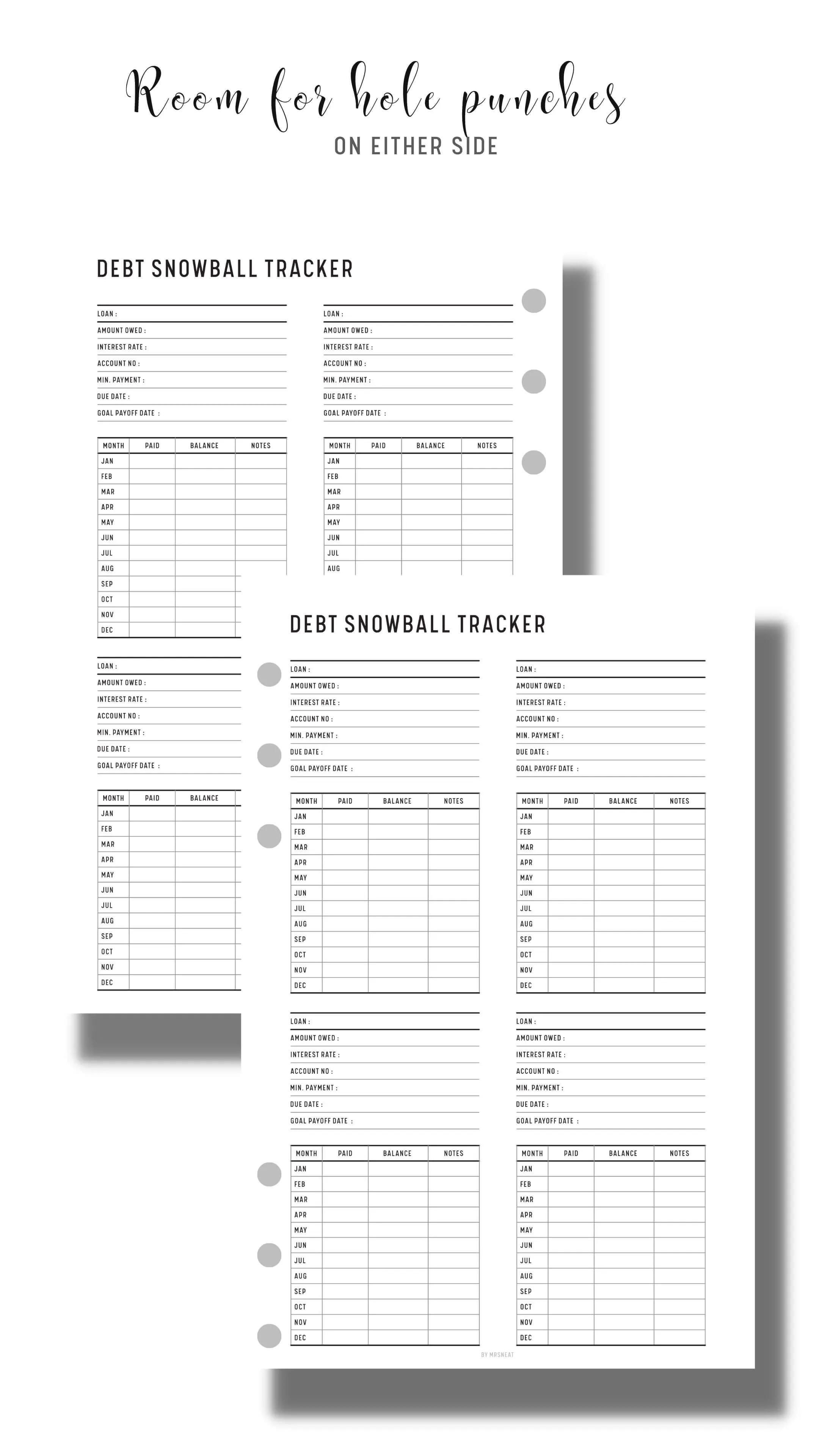 Debt Snowball Tracker - M055
