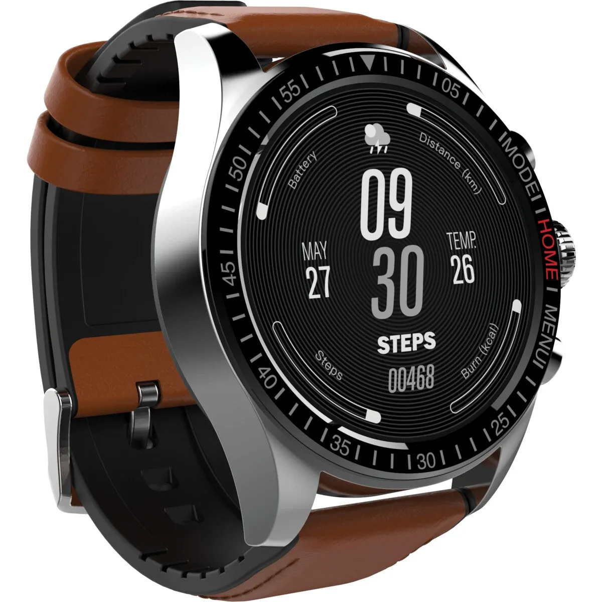 DGTEC Amoled Smart Watch / Brown