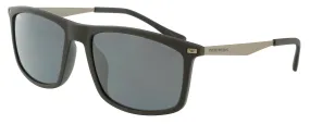 Emporio Armani 0EA4171U 54376G Full Rim Matte Grey Rectangular Sunglasses