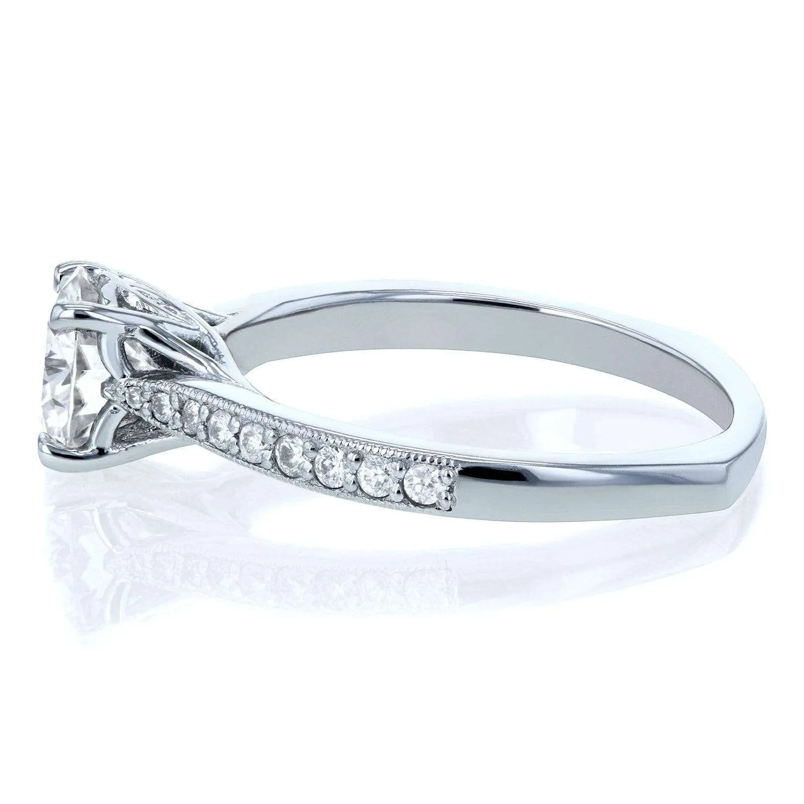 Euro Round - All Diamond 1-1/5ct.tw