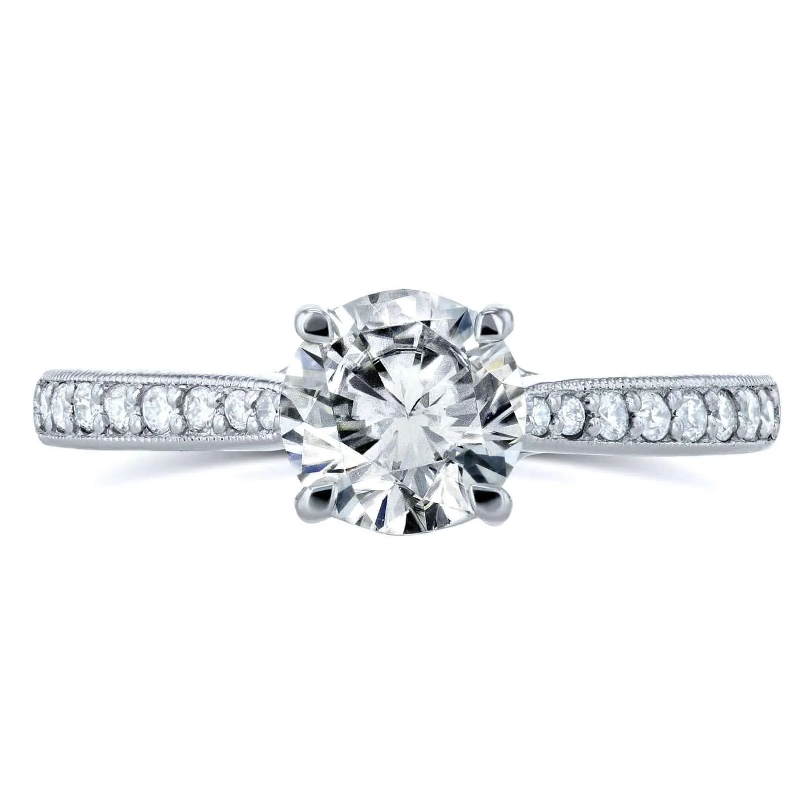 Euro Round - All Diamond 1-1/5ct.tw
