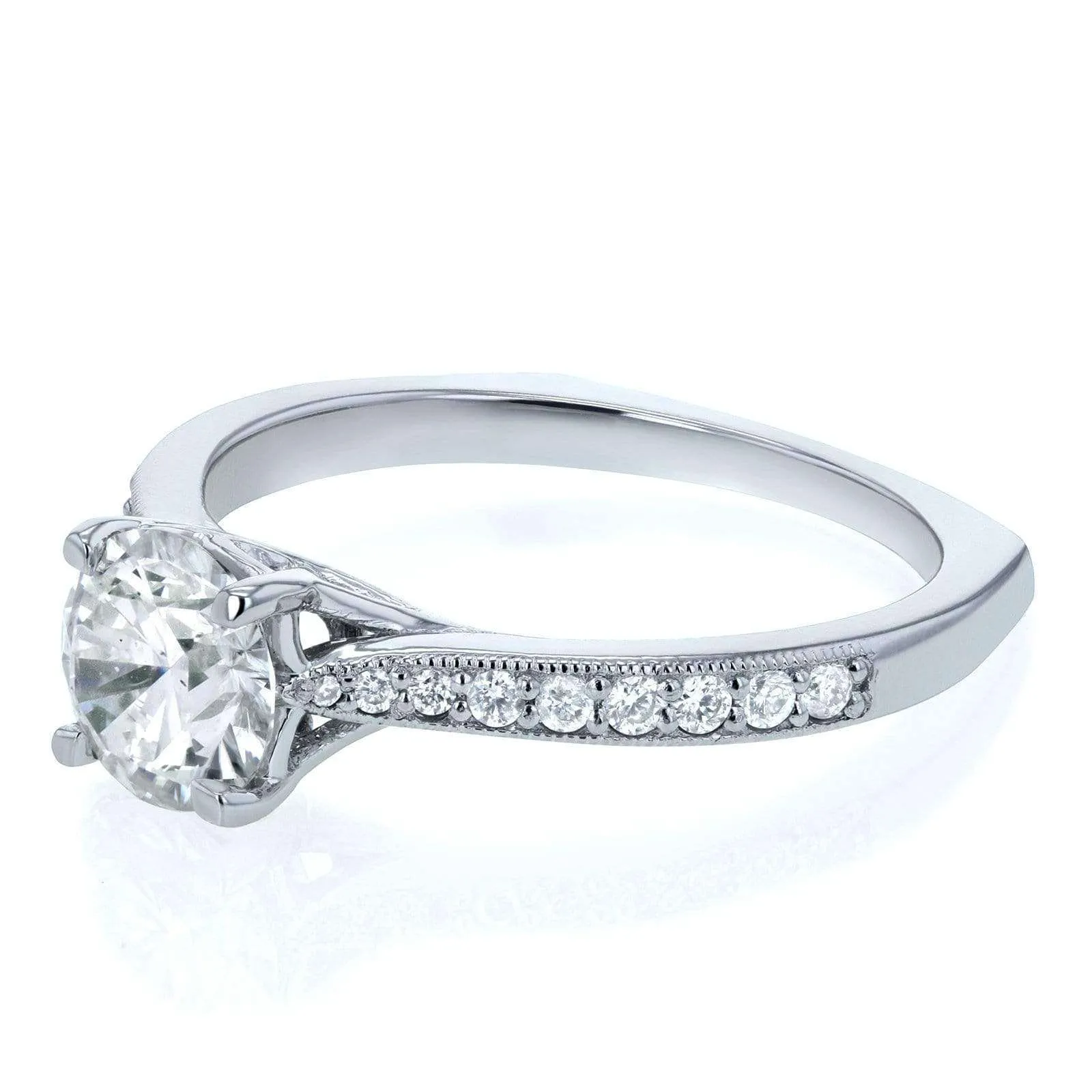 Euro Round - All Diamond 1-1/5ct.tw