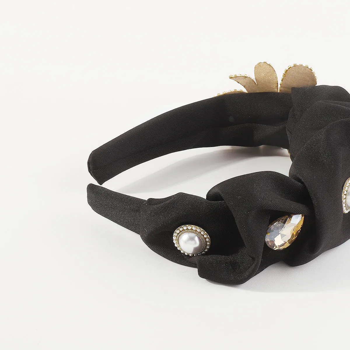 F3177 Large Pearl Bee Headband