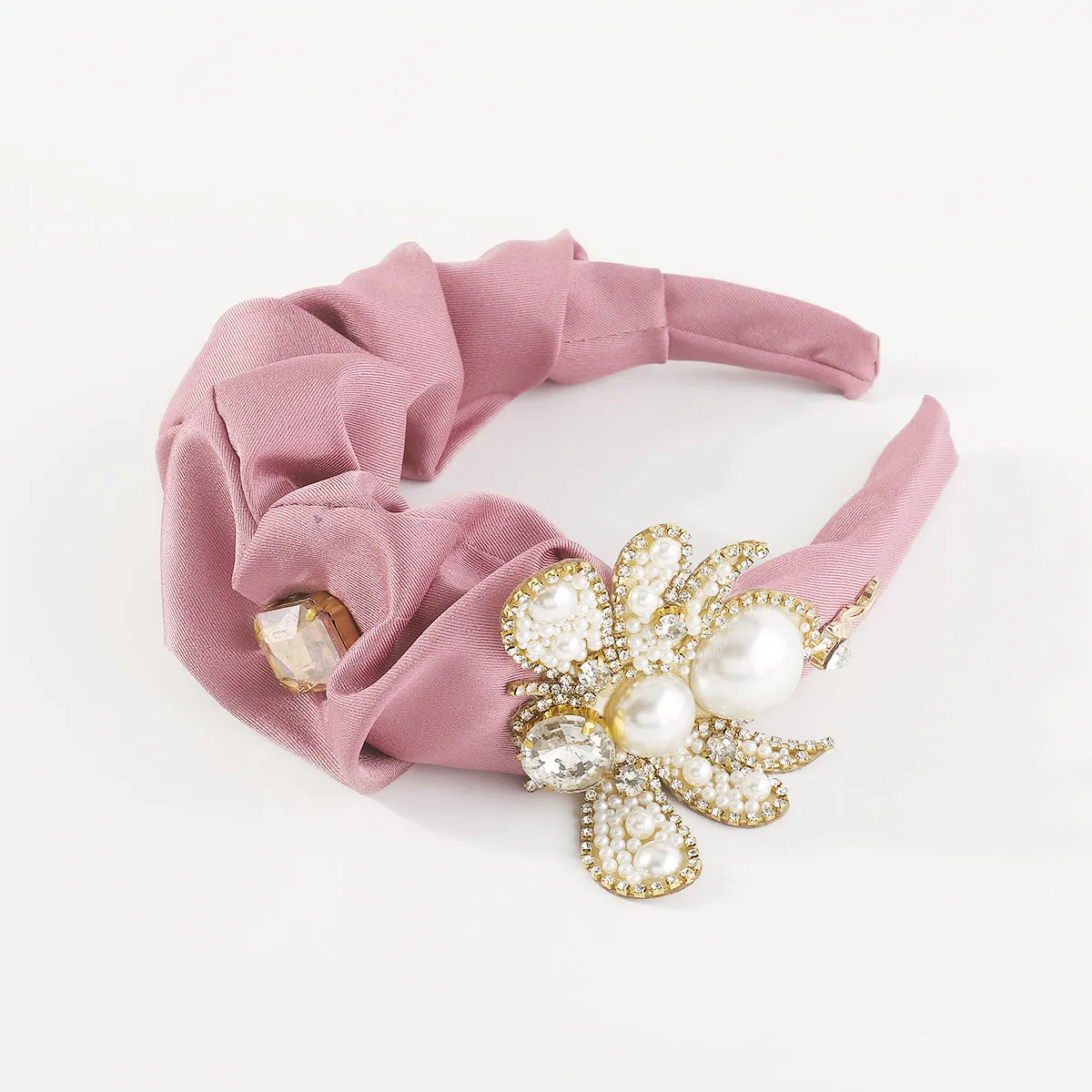 F3177 Large Pearl Bee Headband