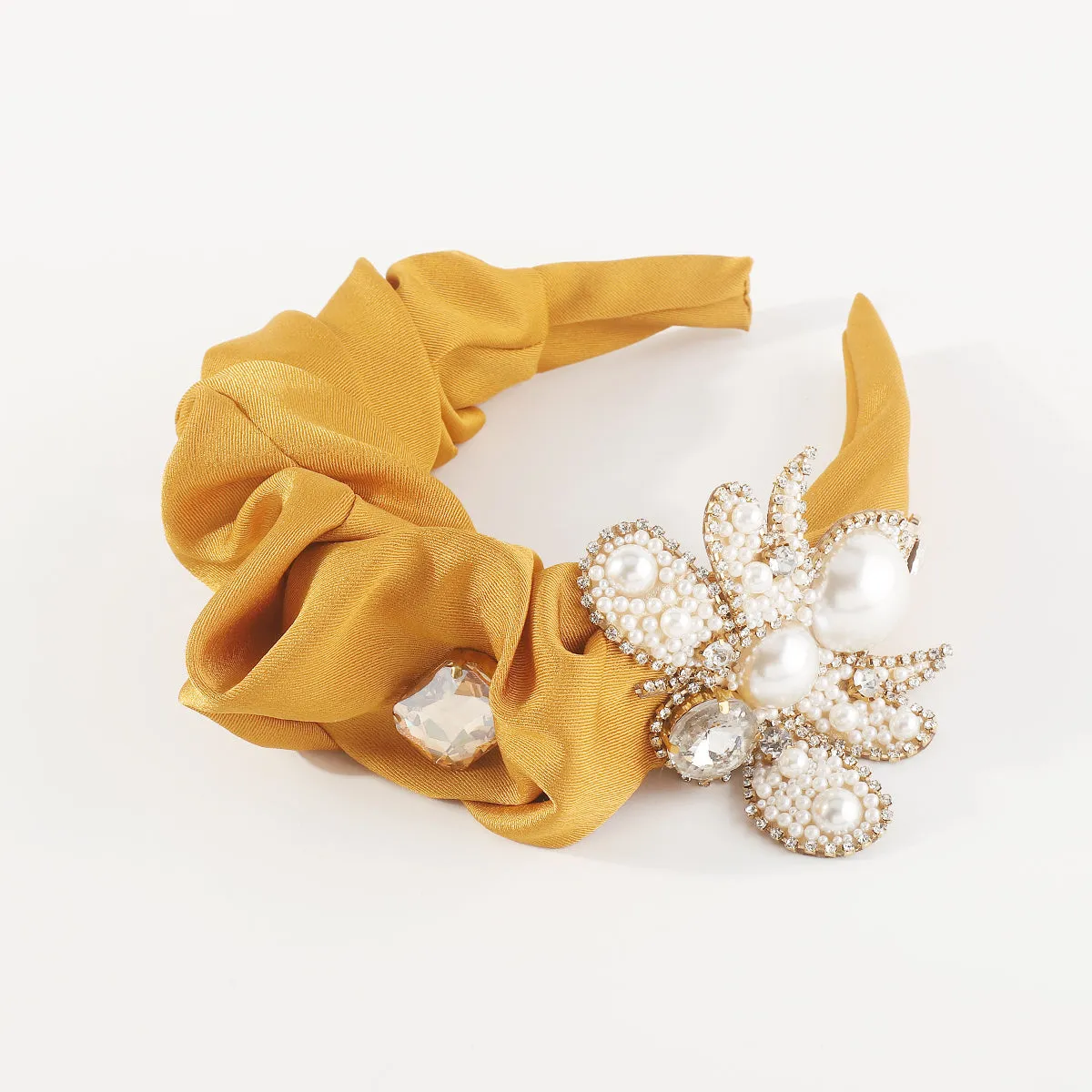 F3177 Large Pearl Bee Headband