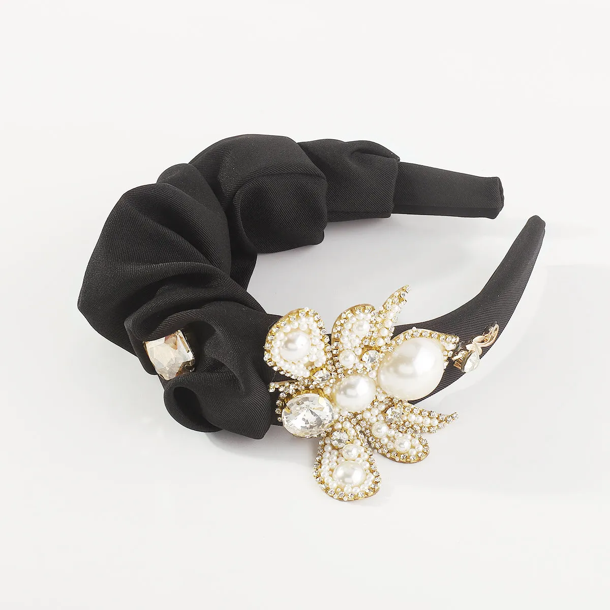 F3177 Large Pearl Bee Headband