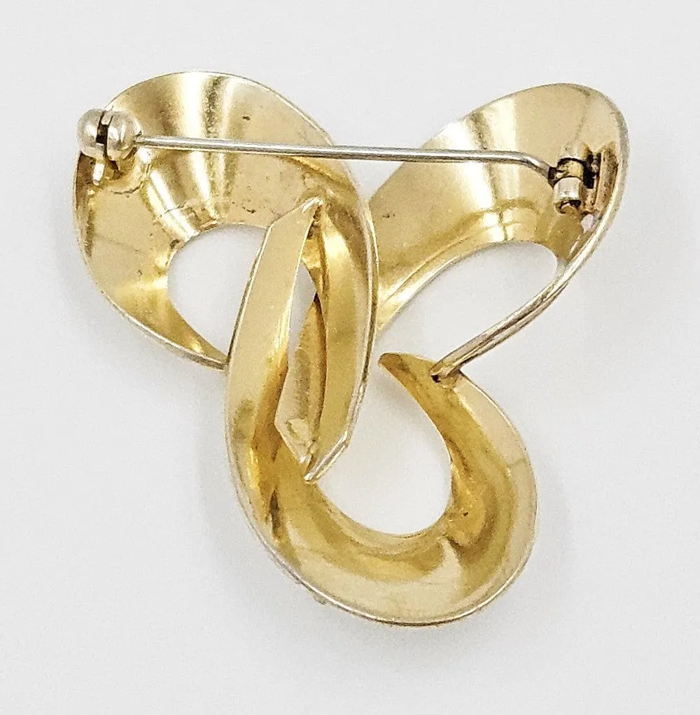Fabulous Hroar Prydz Norway Sterling Enamel Art Deco Modern Brooch 1920s