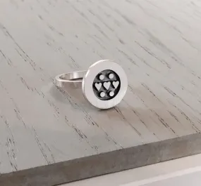 Fair Isle Heart Ring