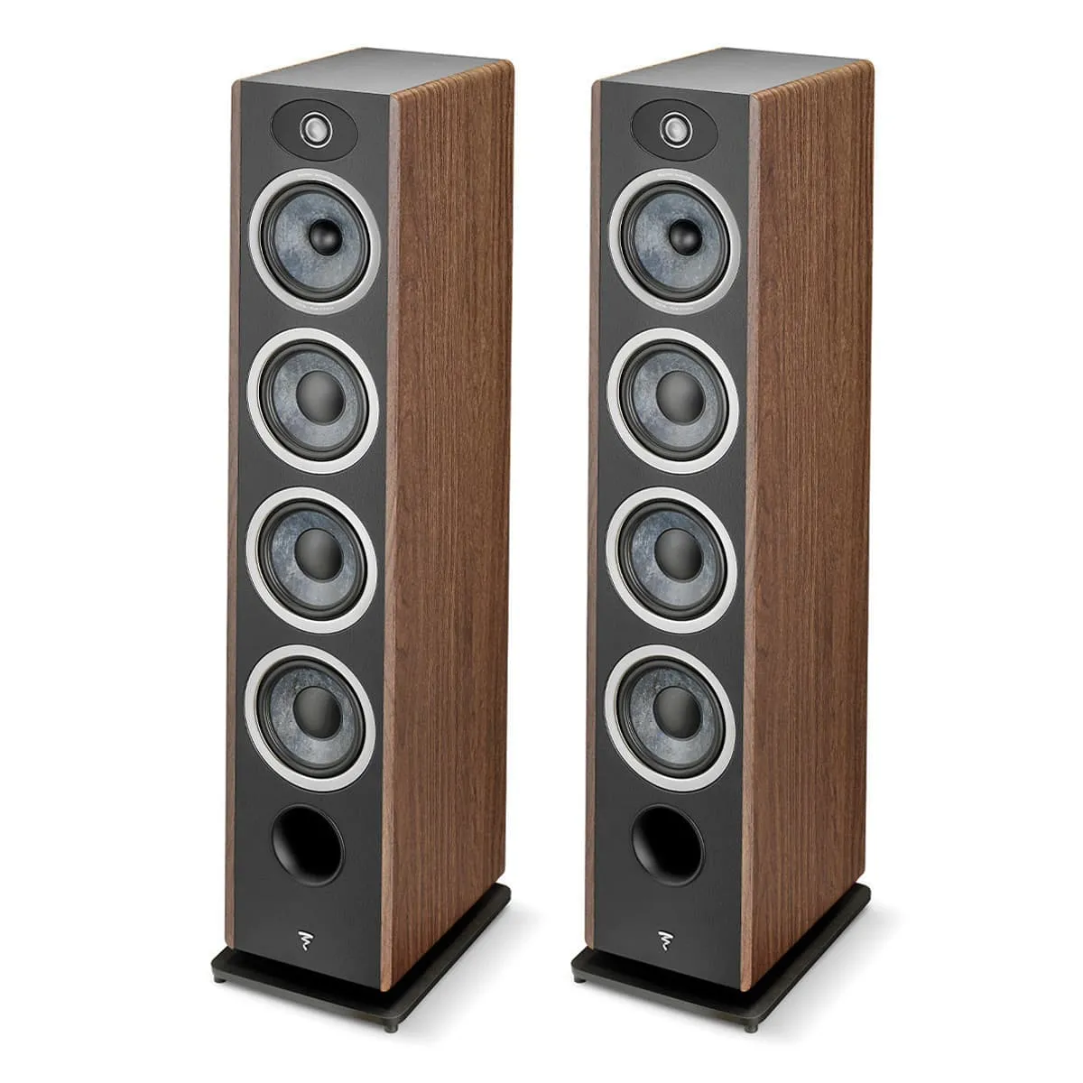 Focal Vestia No.3 3-Way Bass-Reflex Floorstanding Loudspeaker with 3 Woofers - Pair (Dark Wood)