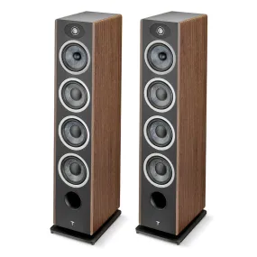 Focal Vestia No.3 3-Way Bass-Reflex Floorstanding Loudspeaker with 3 Woofers - Pair (Dark Wood)