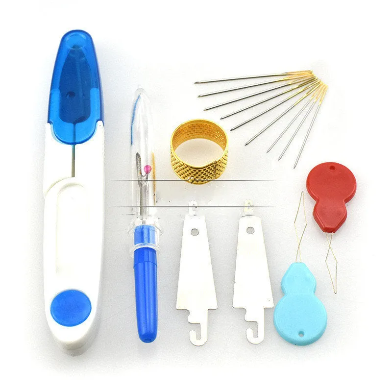Full Set of Embroidery Thread Skeins - 100 Pieces - Various Colours - Pen Needle Plastic Hoop Set Kit Thread Punch Stitching Knitting