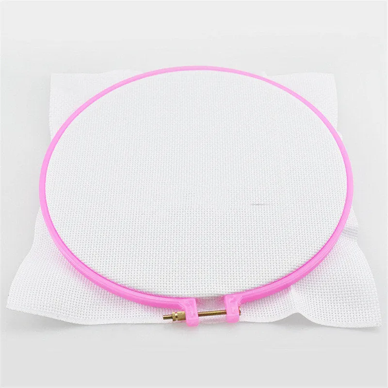 Full Set of Embroidery Thread Skeins - 100 Pieces - Various Colours - Pen Needle Plastic Hoop Set Kit Thread Punch Stitching Knitting