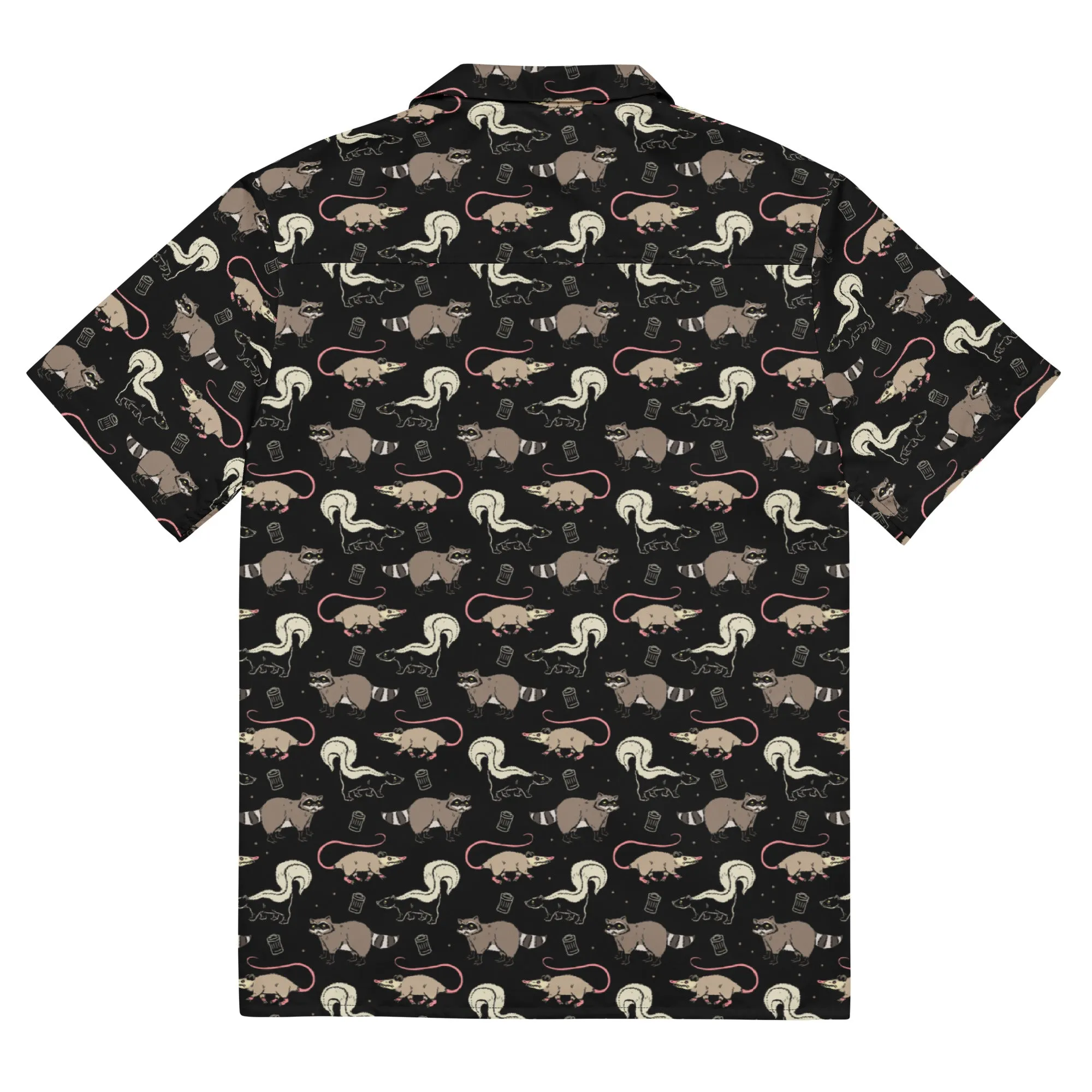Garbage Cats Button-up
