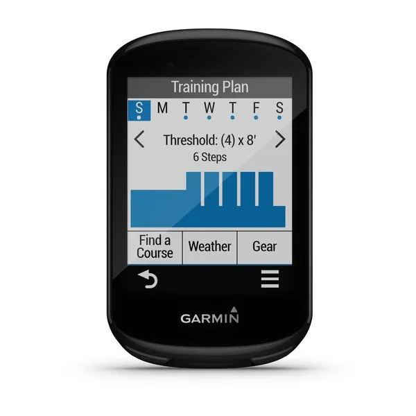 Garmin Edge 830 Bike Computer - GPS, Wireless, Black.