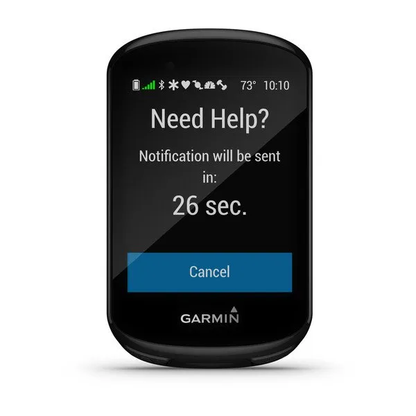 Garmin Edge 830 Bike Computer - GPS, Wireless, Black.