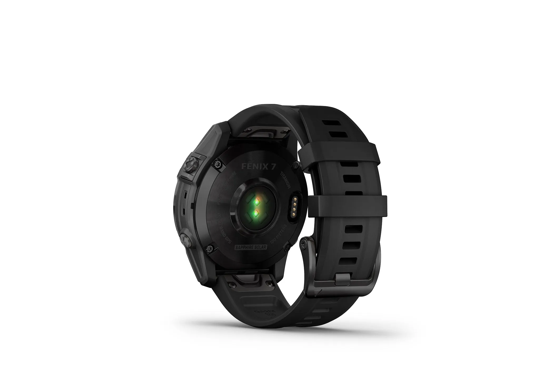 Garmin Fenix 7 Smartwatch Sapphire Solar Black DLC Ti Black Band