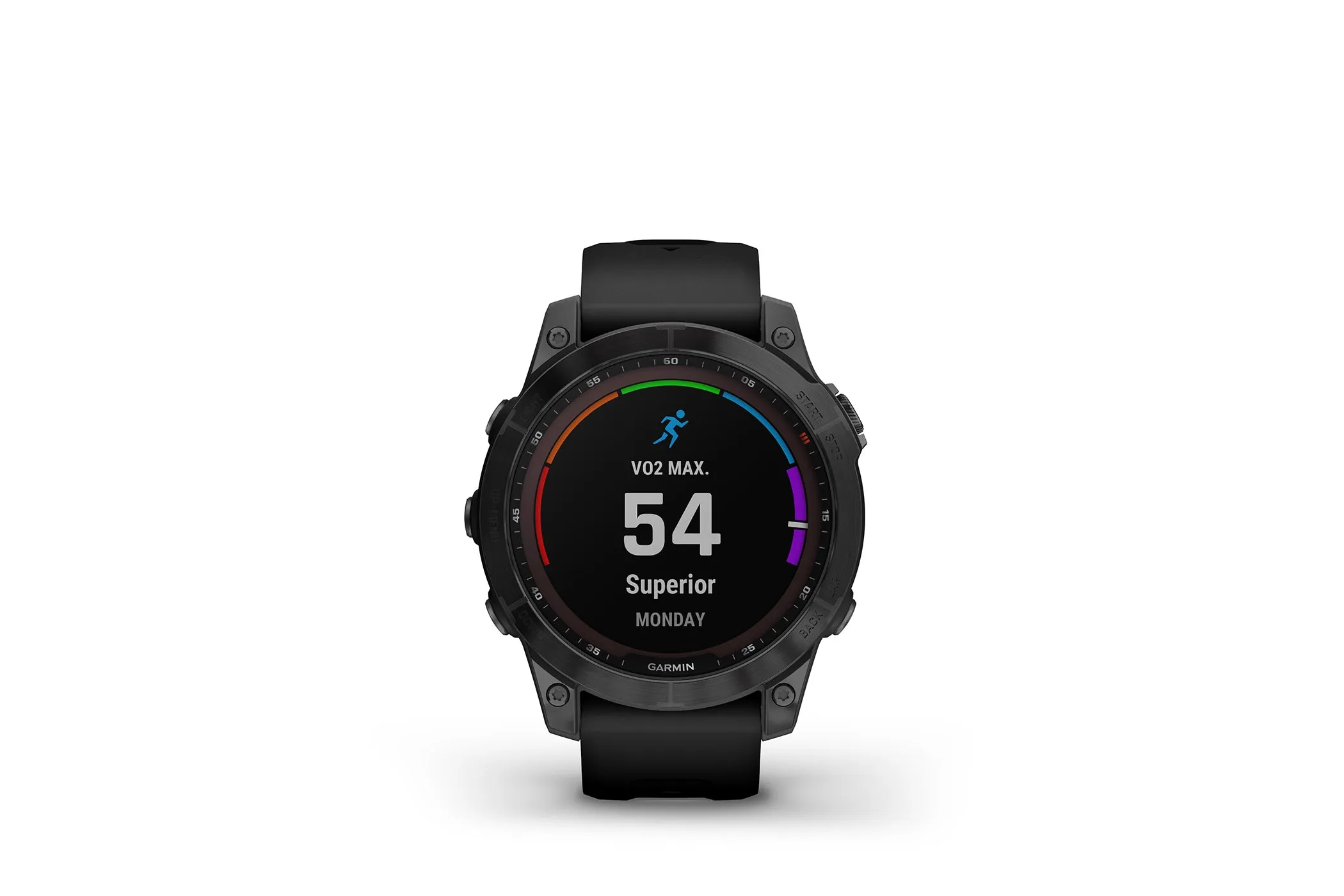Garmin Fenix 7 Smartwatch Sapphire Solar Black DLC Ti Black Band