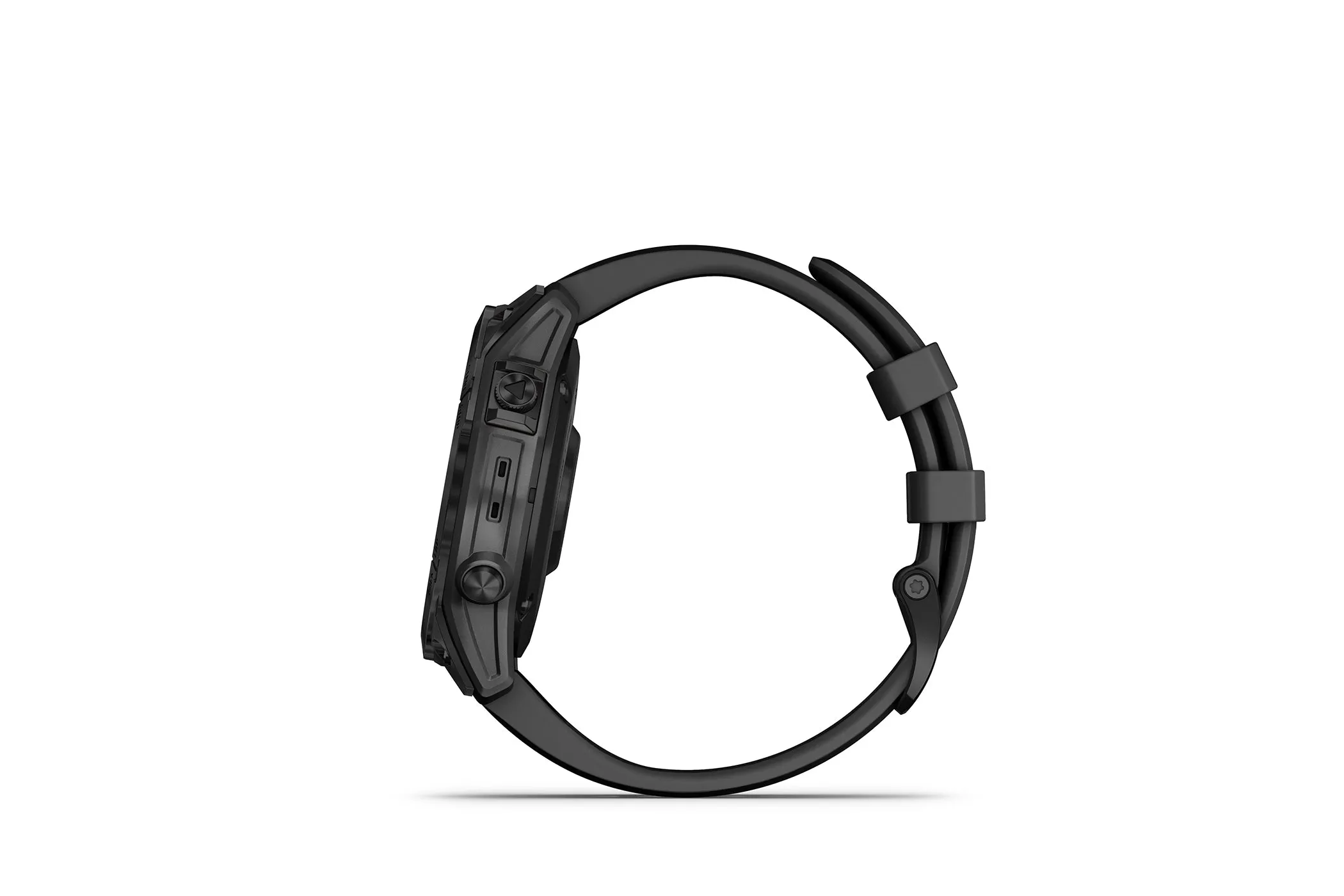 Garmin Fenix 7 Smartwatch Sapphire Solar Black DLC Ti Black Band