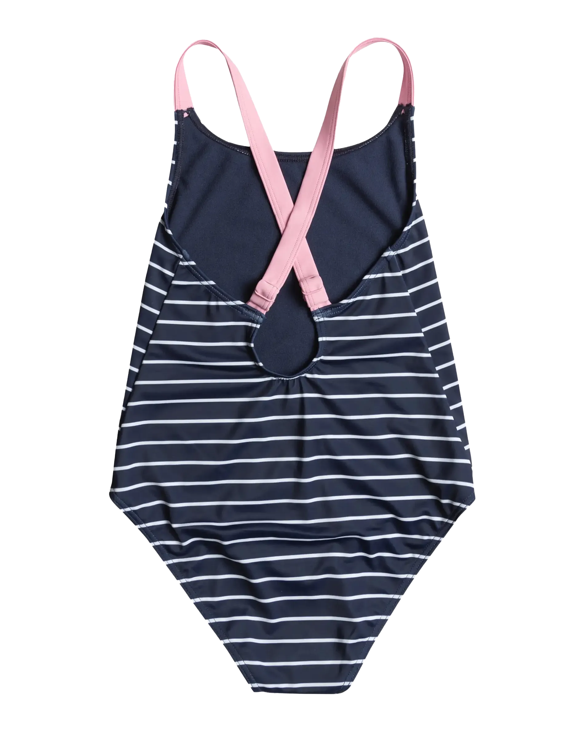 Girls Bico Stripe Swimsuit in Naval Academy
