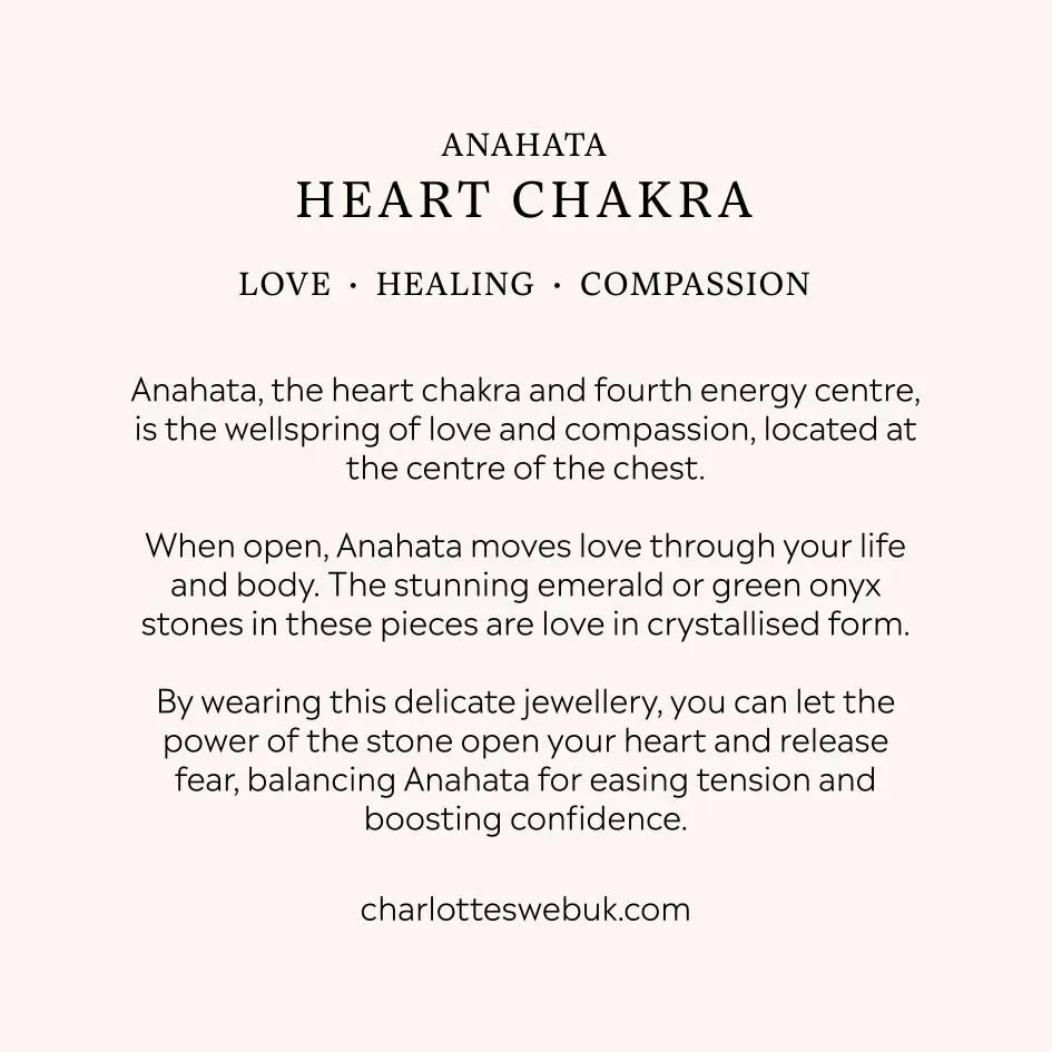 Heart Chakra Ring - Gold