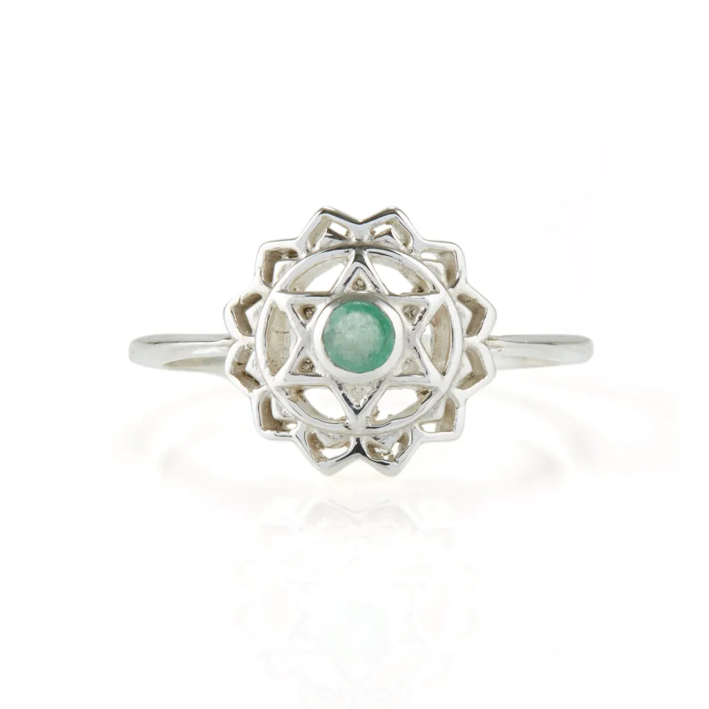 Heart Chakra Ring - Gold