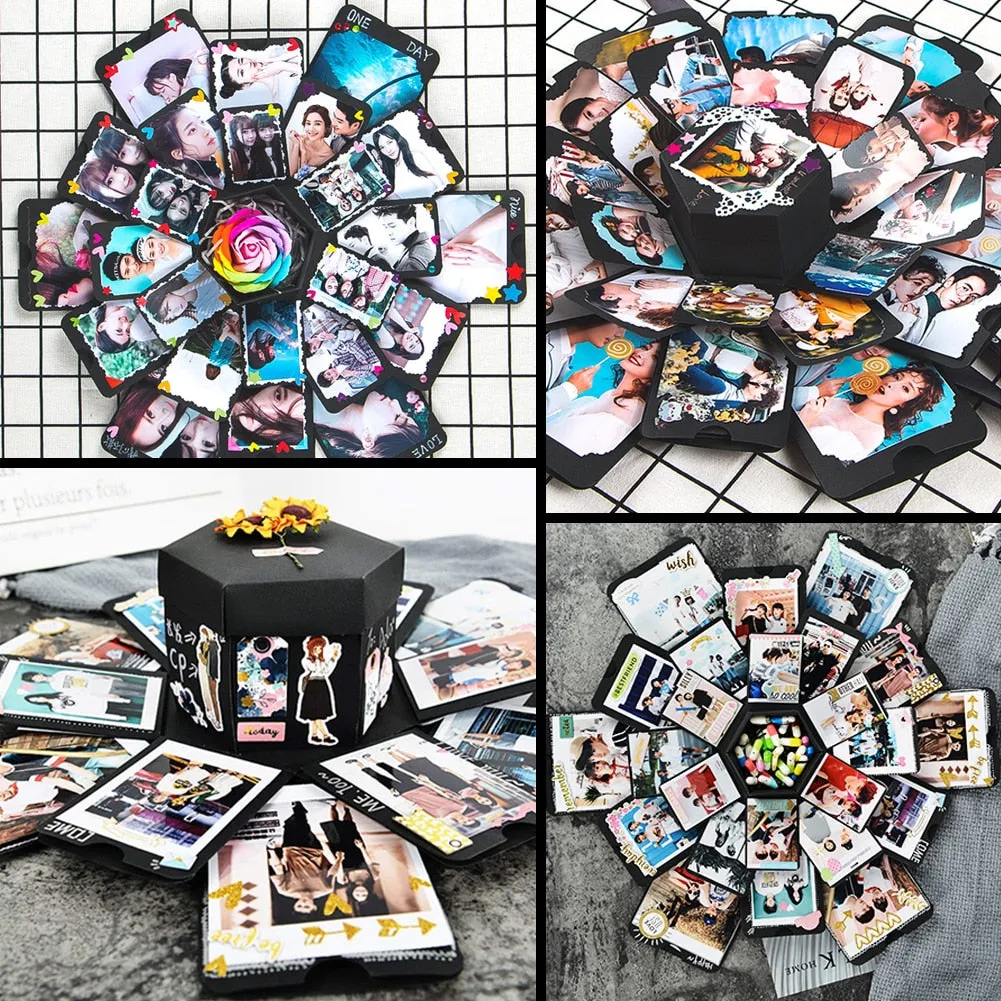 Hexagonal Explosion Gift Box