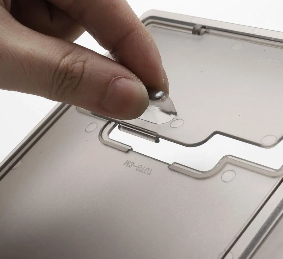 Hidden Transparent Armrest Storage Box for Tesla Model 3