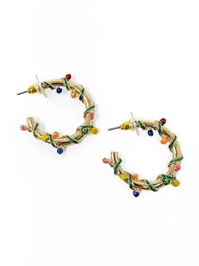 Holiday Light Hoops