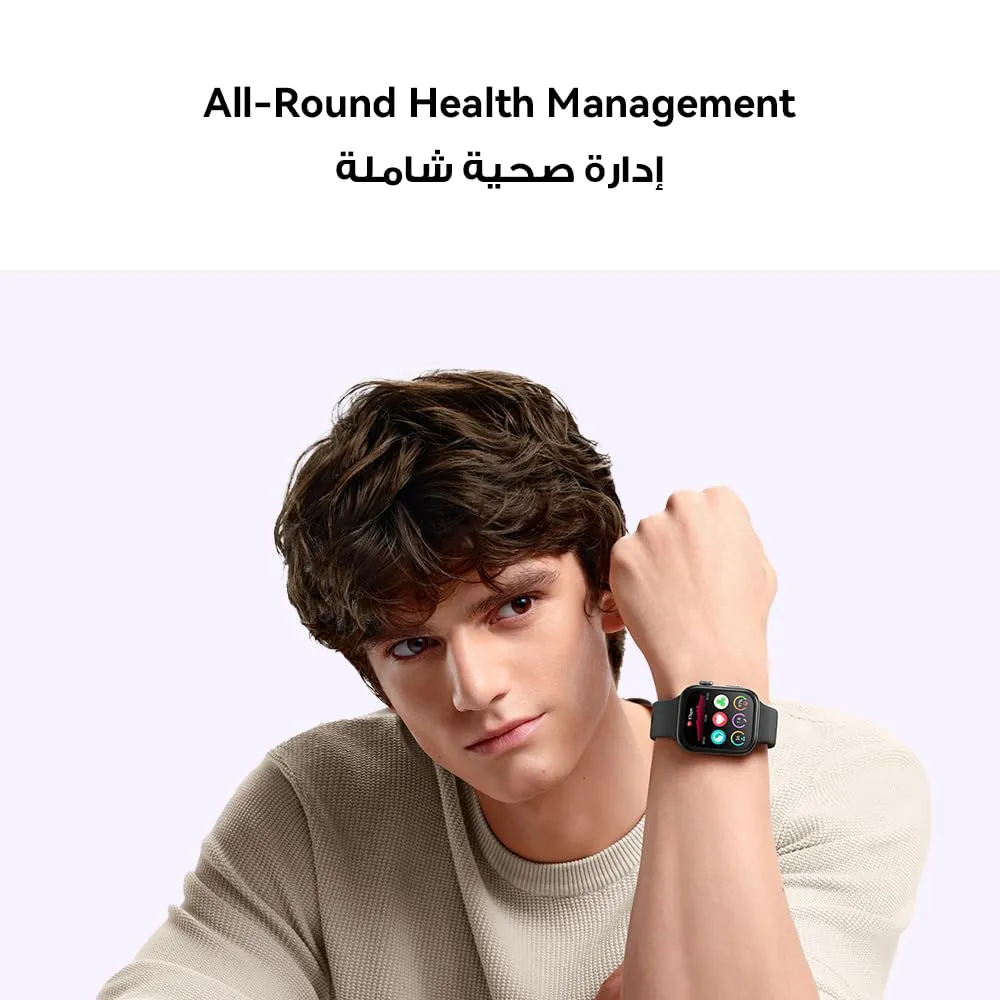 HUAWEI WATCH FIT 3, 1.82" AMOLED Display, Ultra-Slim Design, All-Round Fitness Management, Durable Battery Life, Compatible with iOS & Android, Green   Strap   Scale   Watercup
