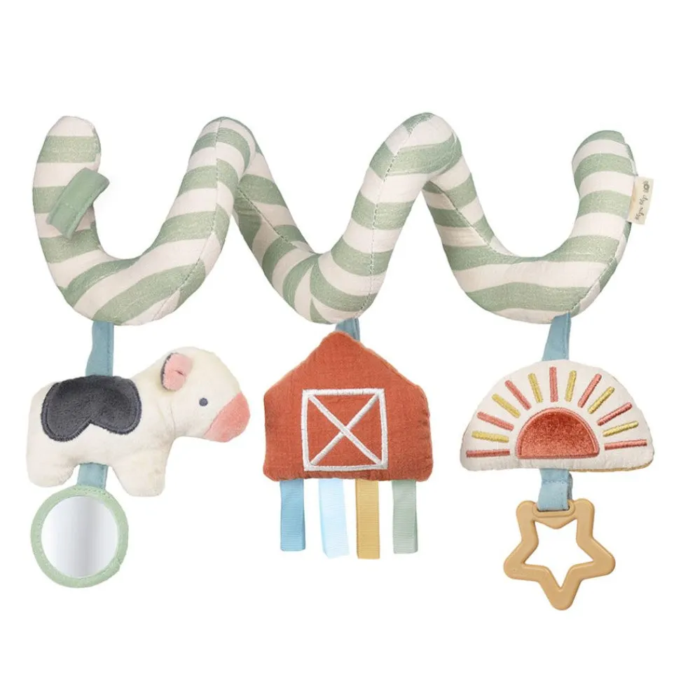 Itzy Bitzy Car Seat Activity Spiral - Farm