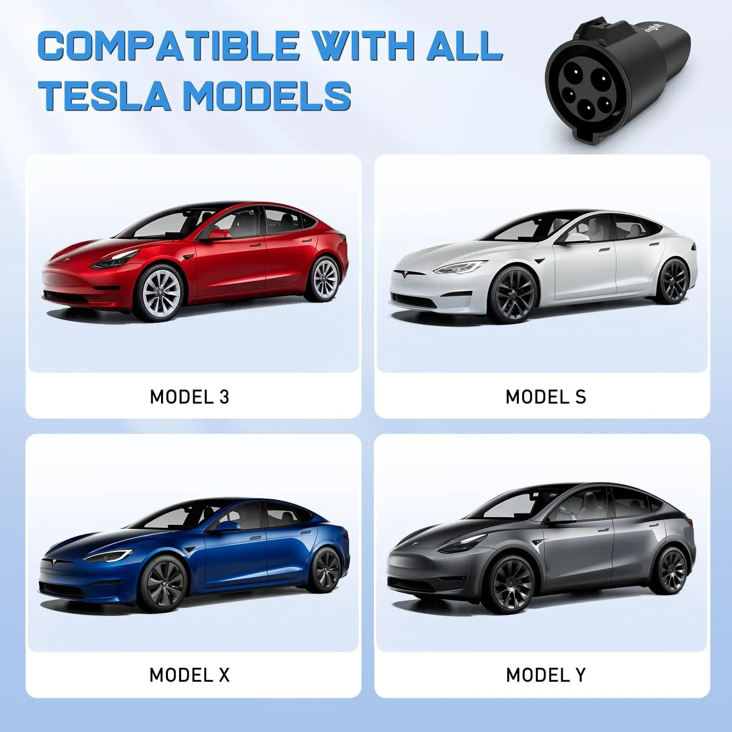 J1772 To Tesla EV Charge Adapter