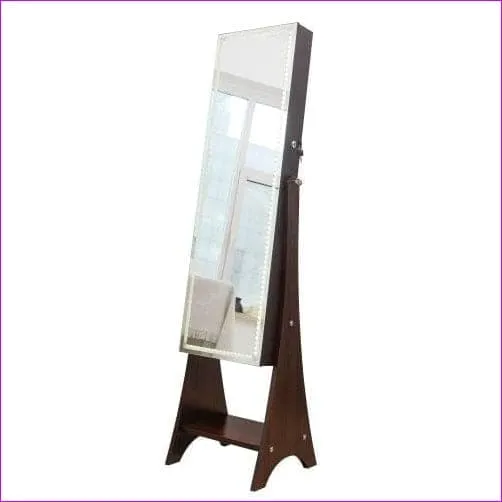 Jewelry Storage Mirror Cabinet with LED Light