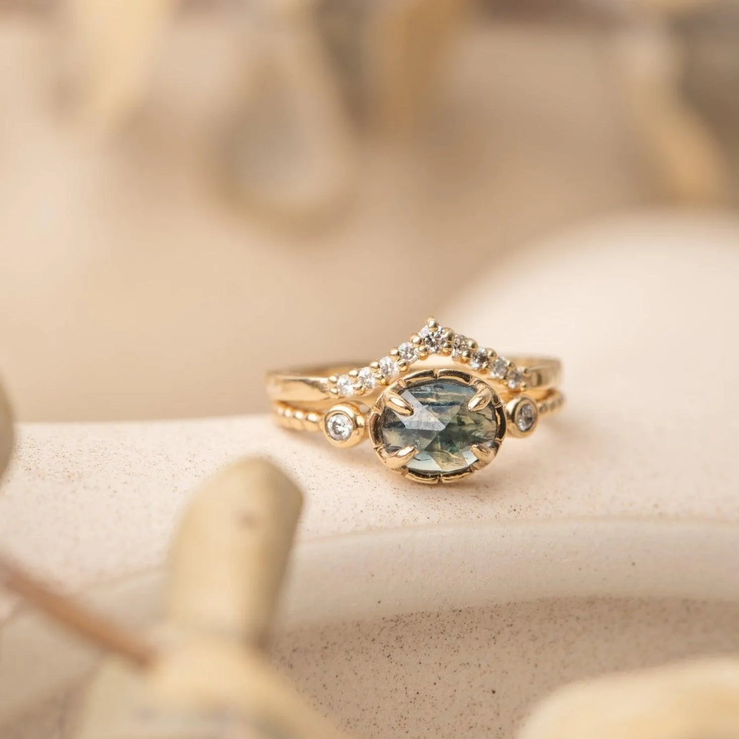 Juliette - 9 stone Diamond Ring