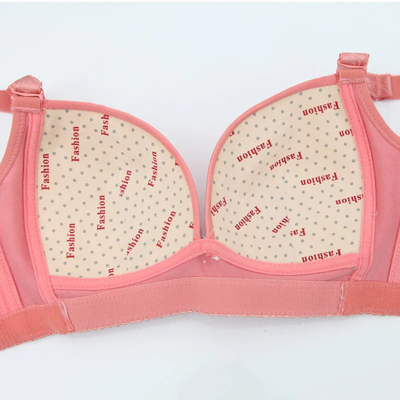 Large size no steel ring smooth gathered adjustable bra wholesale thin women's underwear bra bra