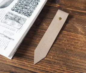Leather Bookmarks x 2 pcs #Dim Grey