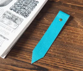 Leather Bookmarks x 2 pcs #Sky Blue