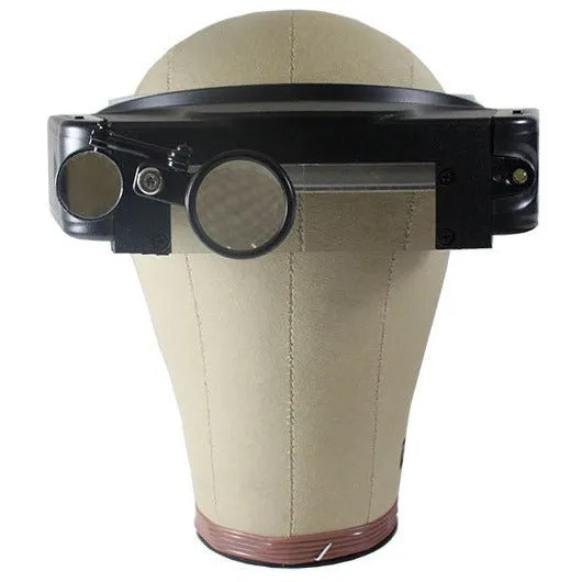 LED Illuminated Head Magnifier | 4 Lenses, Extra Swivel Down Lens  - MG-18329