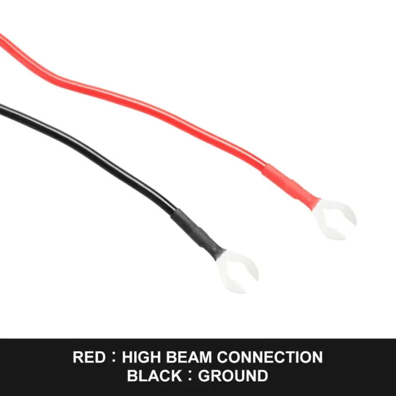 Lightfox 2 Way High Beam Wiring Loom Harness Kit