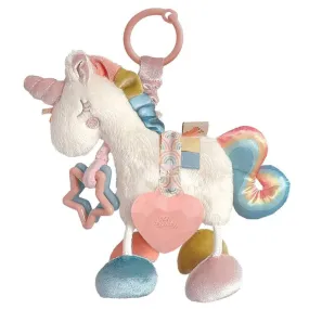 Link & Love - Unicorn Activity Plush Silicone Teether Toy