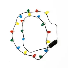 Losta Light Holiday Light Bulb Necklace 20 lights
